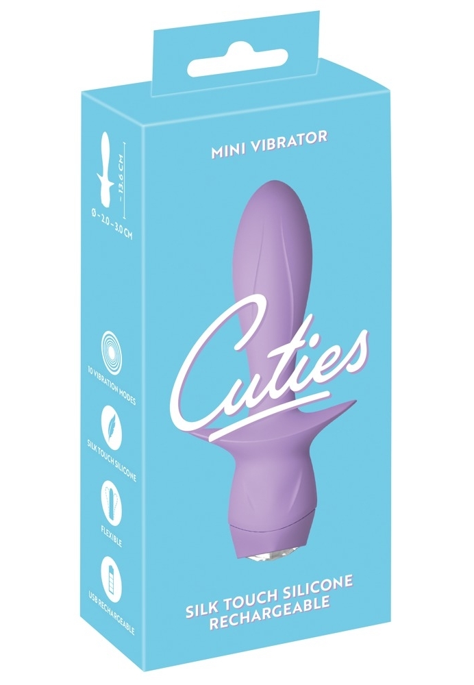 Mini Vibrador Cuties Classic: Vibraciones Potentes y Diseño Adorable