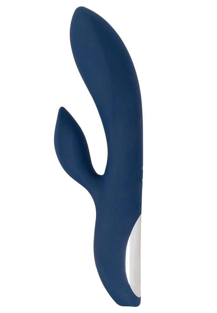 Magic Silver Rabbit Vibrator Blau: Dual Stimulation, 2 Motoren, 10 Modi