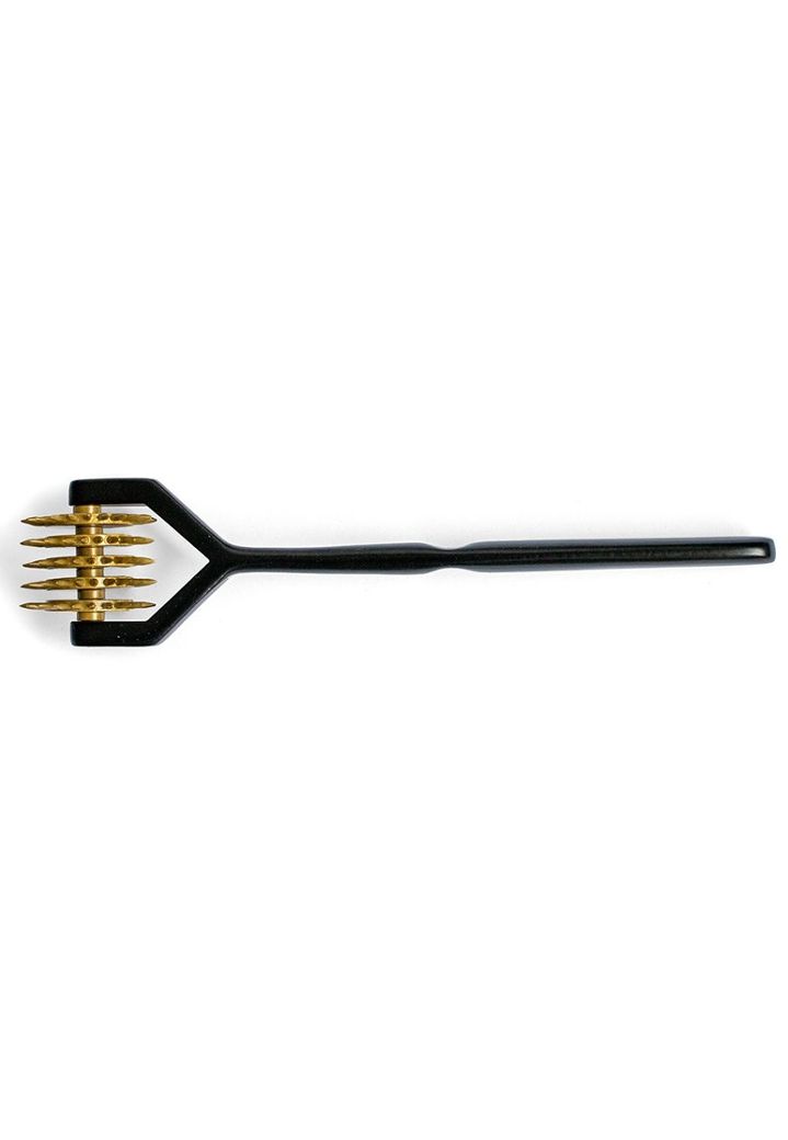 5 Head Wheel preto/dourado - Arte sensorial e intensidade distribuída