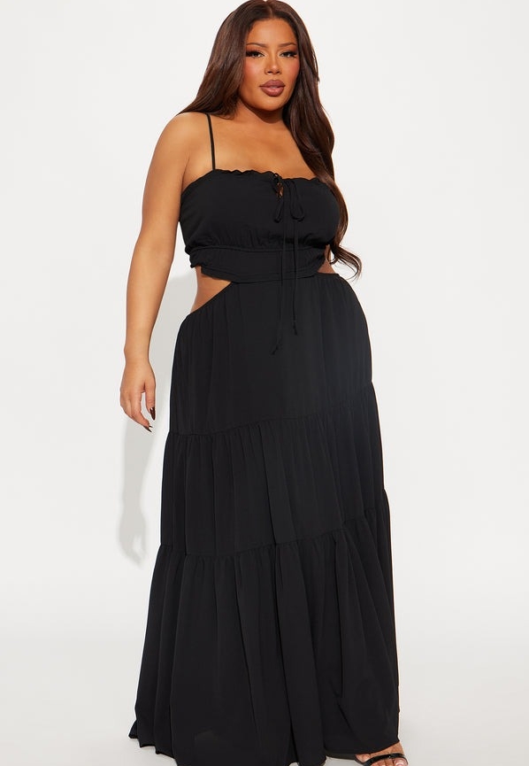Sérénade Bohème : Maxi abito in crêpe, eleganza e leggerezza