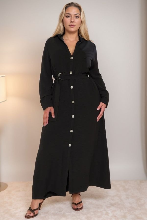 Safari Chic : Robe Chemise Maxi, Aventure Urbaine