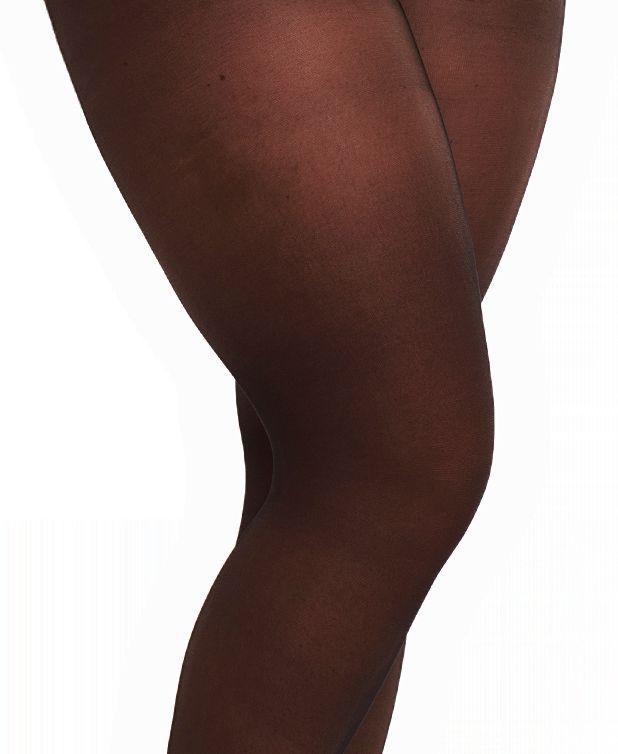 Open pantyhose without demarcation
