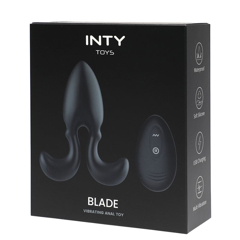 Τηλεχειριζόμενος πρωκτικός δονητής Blade: Κυριαρχήστε στην ευχαρίστηση