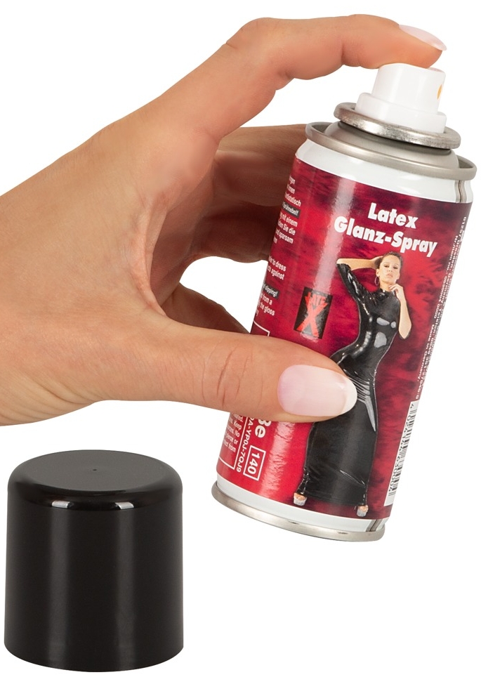 Spray Silicone Brillance Latex - Format Découverte Compact