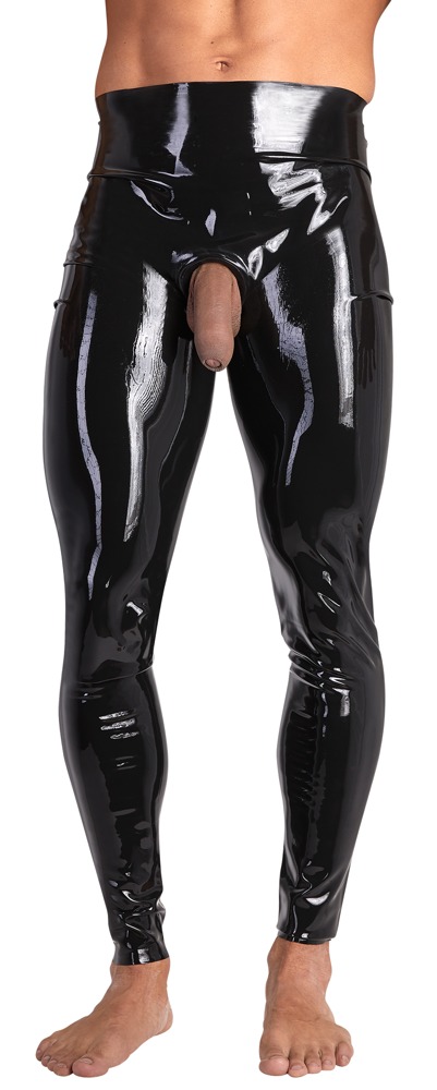 Leggings aperti in lattice