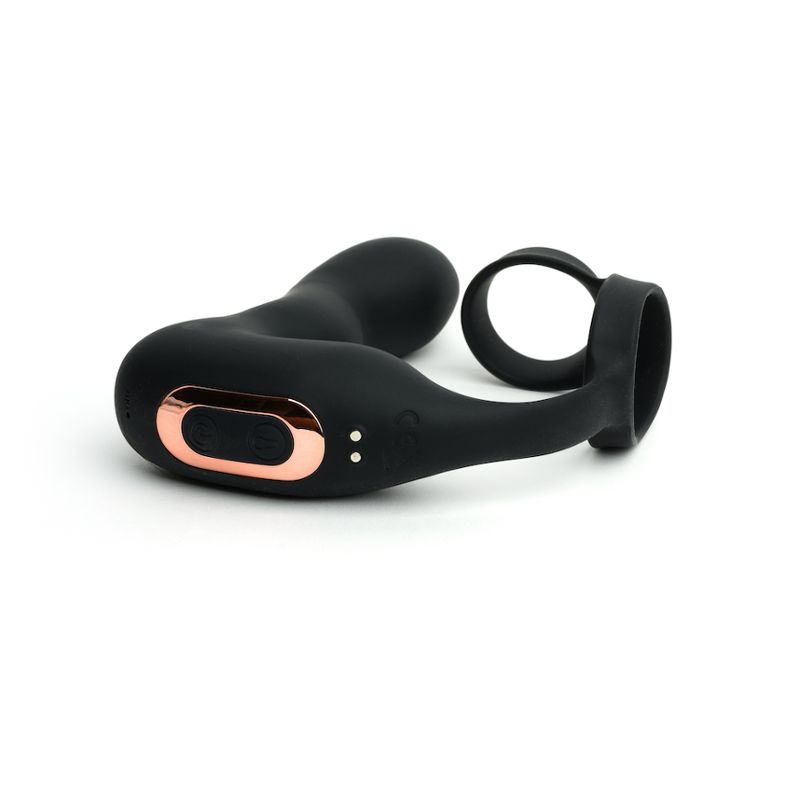 Bloqueo anal vibrador hinchable