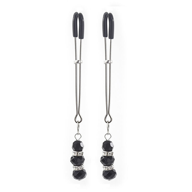 Crystal nipple clamps