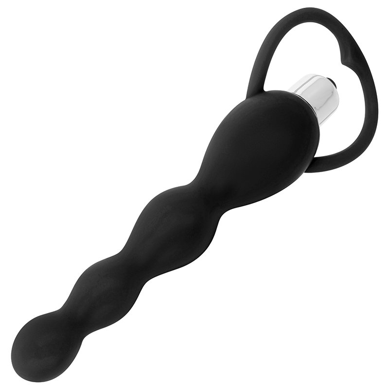 Vibrating Anal Plug with Ring