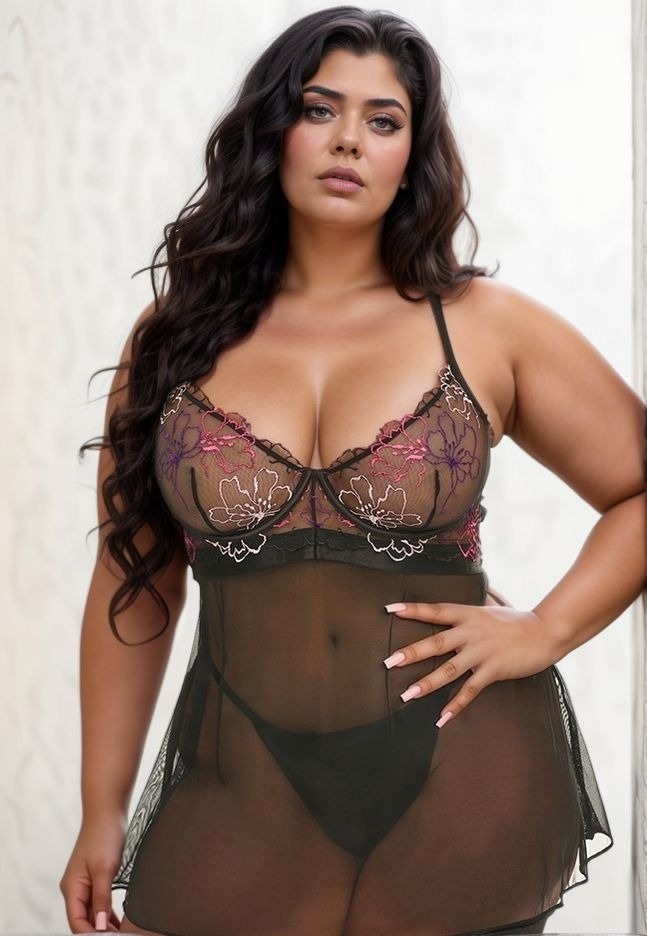 Leanna : Αποκλειστικό Babydoll με δαντέλα