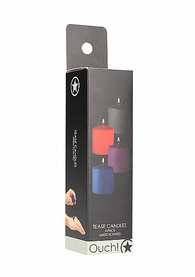 Conjunto de velas perfumadas de baixa temperatura