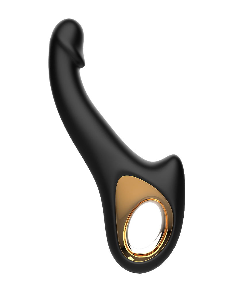 Vibrador inclinable único para el punto G