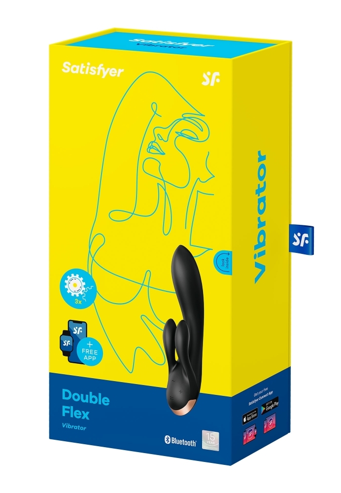 Rabbit Double Clitoral Stimulation Vibrator