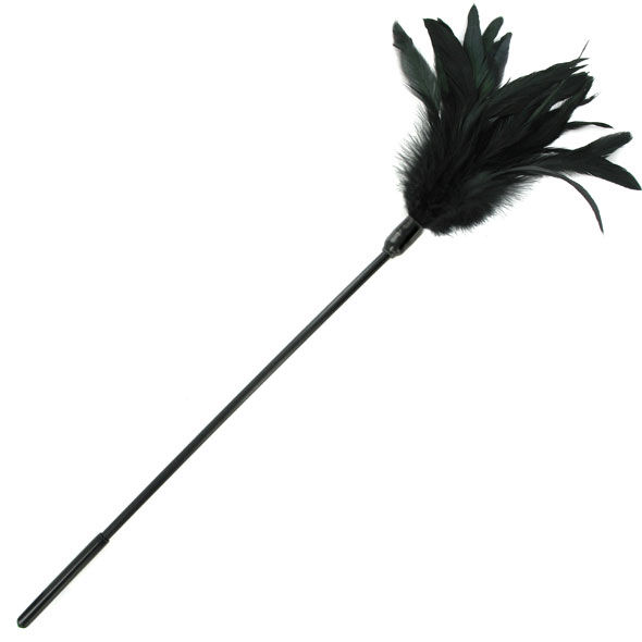 Long feather duster in natural feathers