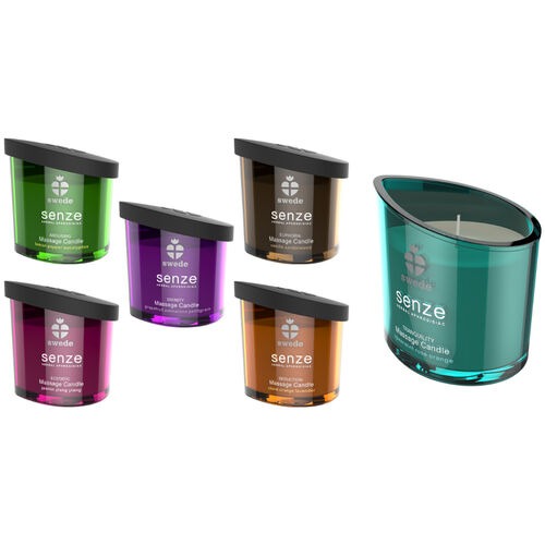 Momentos íntimos sublimes com as velas Swede Senze