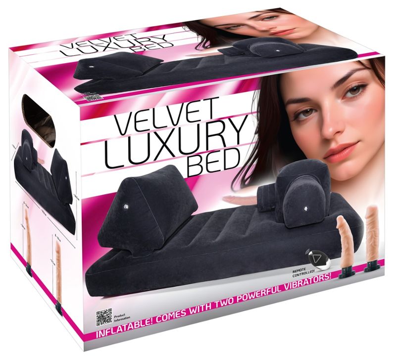 Luxury Inflatable Bed with Sex Machine - Intense Comfort & Pleasure